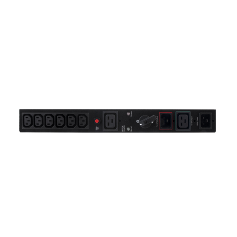 NITRAM - PDU Bypass 16A C19x1 / C20x2 / C13x6 - MBP20HVIEC6A
