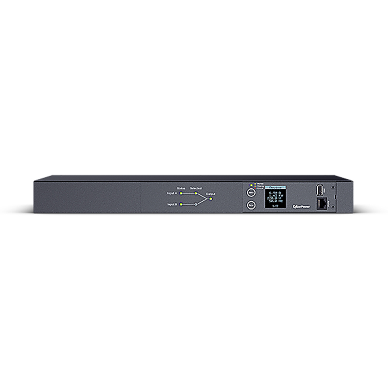 NITRAM - ATS mesuré de 10A équipé de 12 prises IEC C13 - PDU24004
