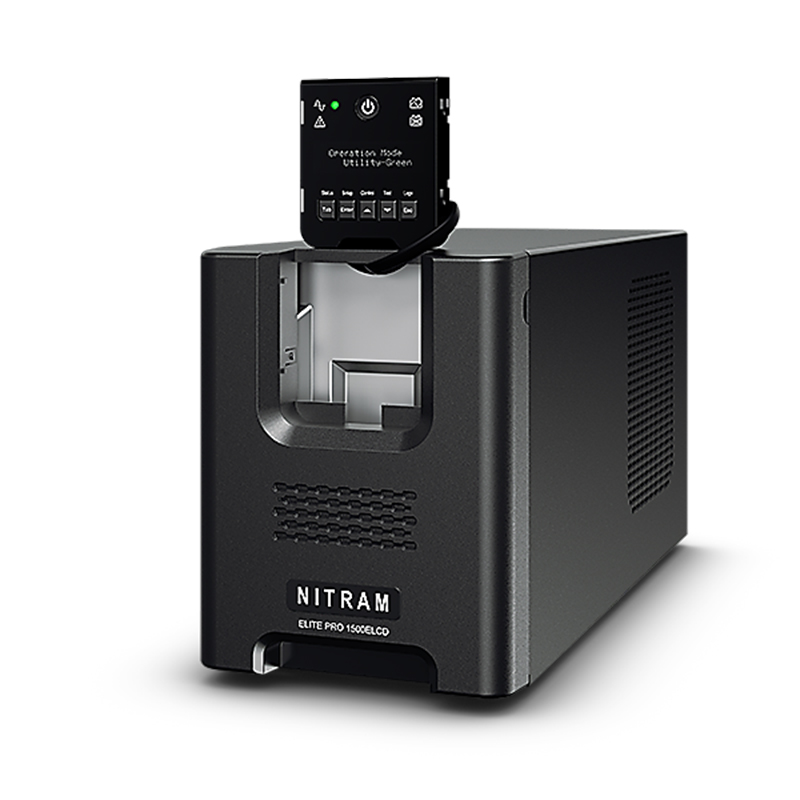 NITRAM - Onduleur Tour écran 1500VA 1350W - C13x8 - ElitePro1500ELCD