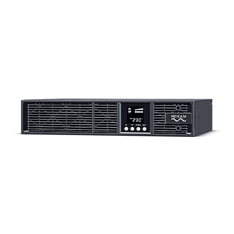 NITRAM - Onduleur rack OnLine mono 1000VA 900W - C13x6 - US10001TRM