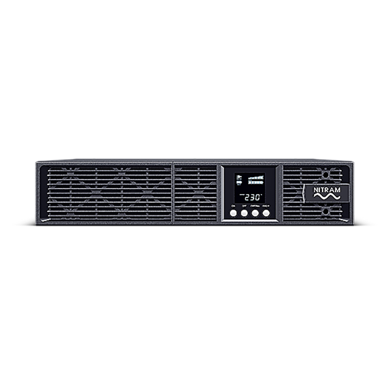 NITRAM - Onduleur rack OnLine mono 3000VA 2700W - IECx9 - US 10003TRM