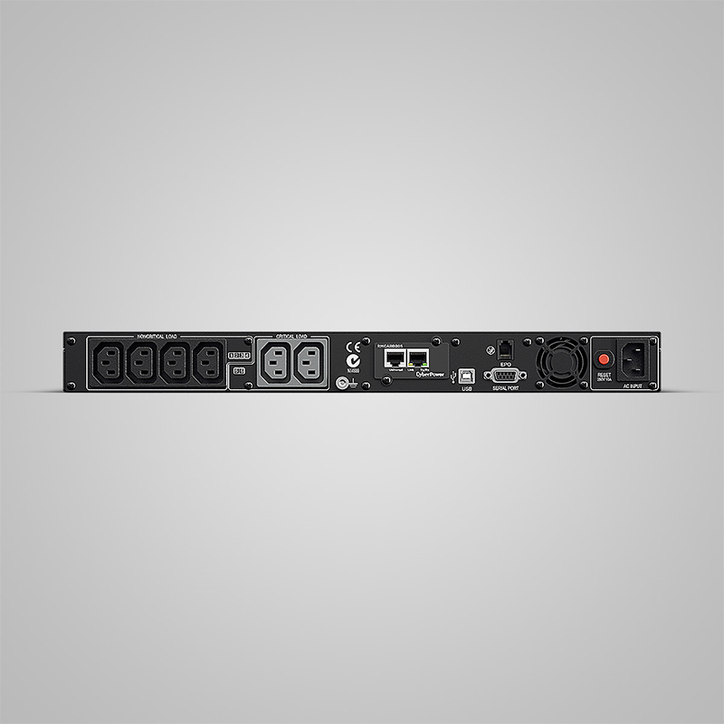 NITRAM - Onduleur rack 1000VA/800W - IEC C13x6 - ElitePro1000ELCDRT1U