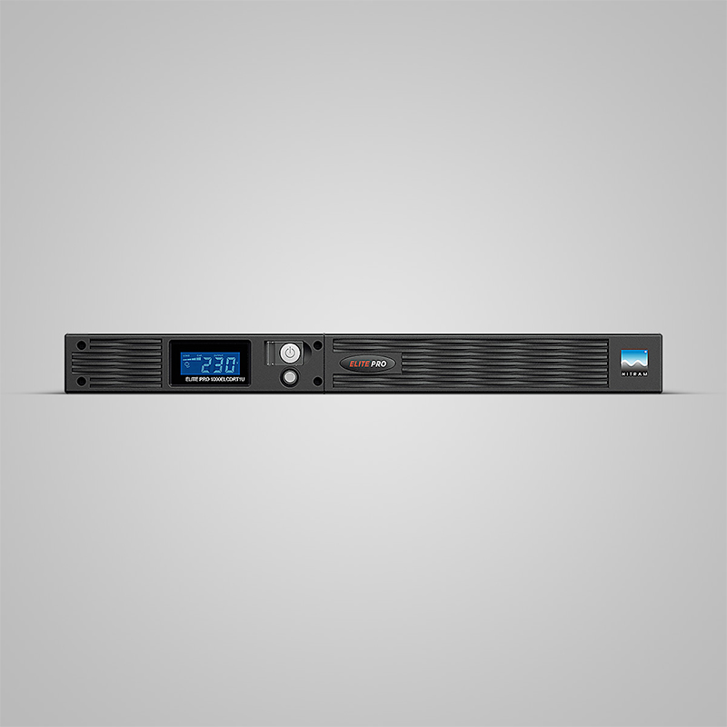 NITRAM - Onduleur rack 1000VA/800W - IEC C13x6 - ElitePro1000ELCDRT1U