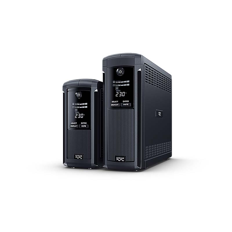 NITRAM - Onduleur Tour 1200VA 720W - FRx4+1 - ELITE VALUE PLUS 1200