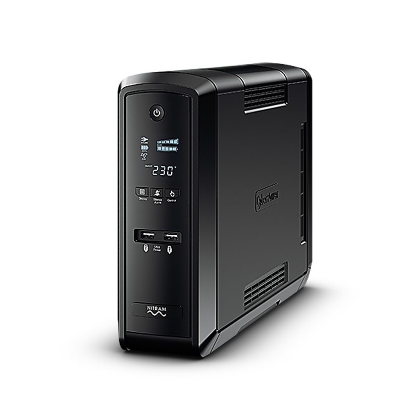 NITRAM - Onduleur Tour PFC 1300VA 780W - FRx6 - ElitePFC1300ELCDA