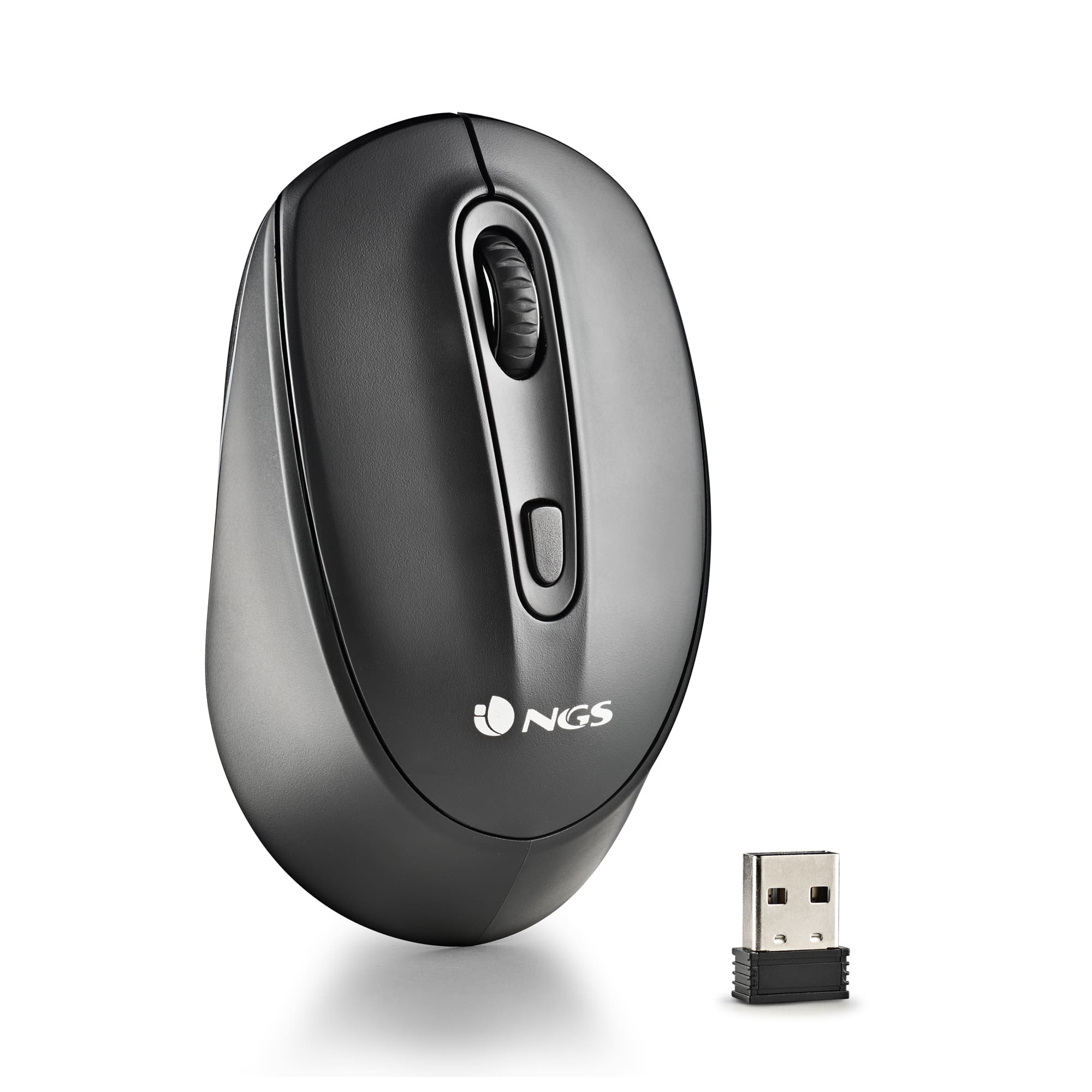 NGS - Souris sans-fil 2,4Ghz+BT3.0+BT5.0 -rechargeable USB-C- SMOG-RB