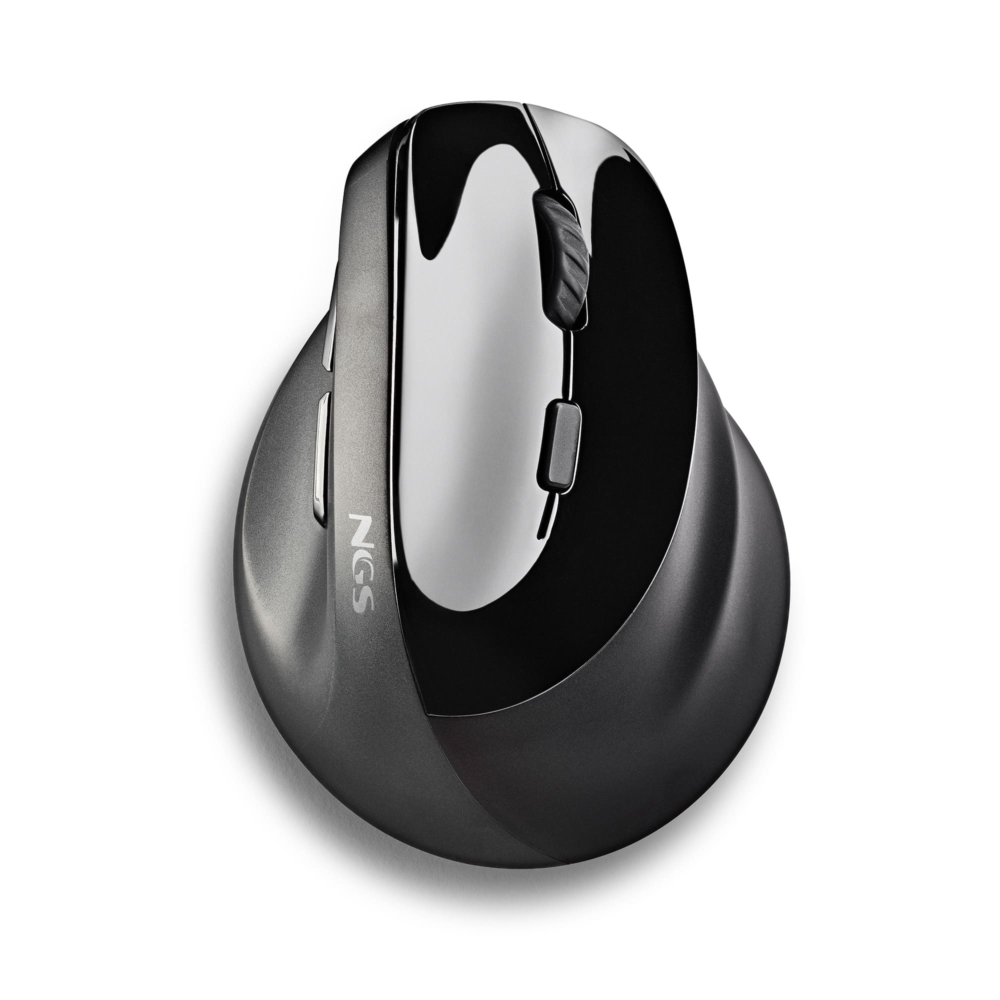 NGS - Souris sans-fil verticale 5 bout -rechargeable USB-C- EVOMOKSHA