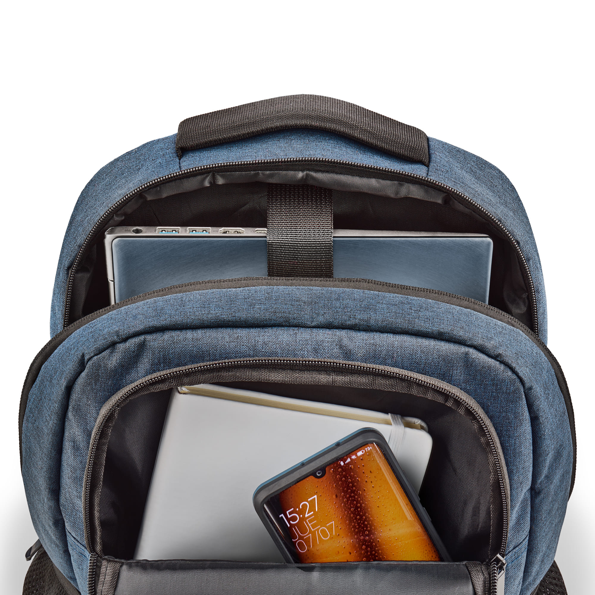 NGS - Sac à dos bleu marine marbré 15,6’’ - SACKSCHARTER