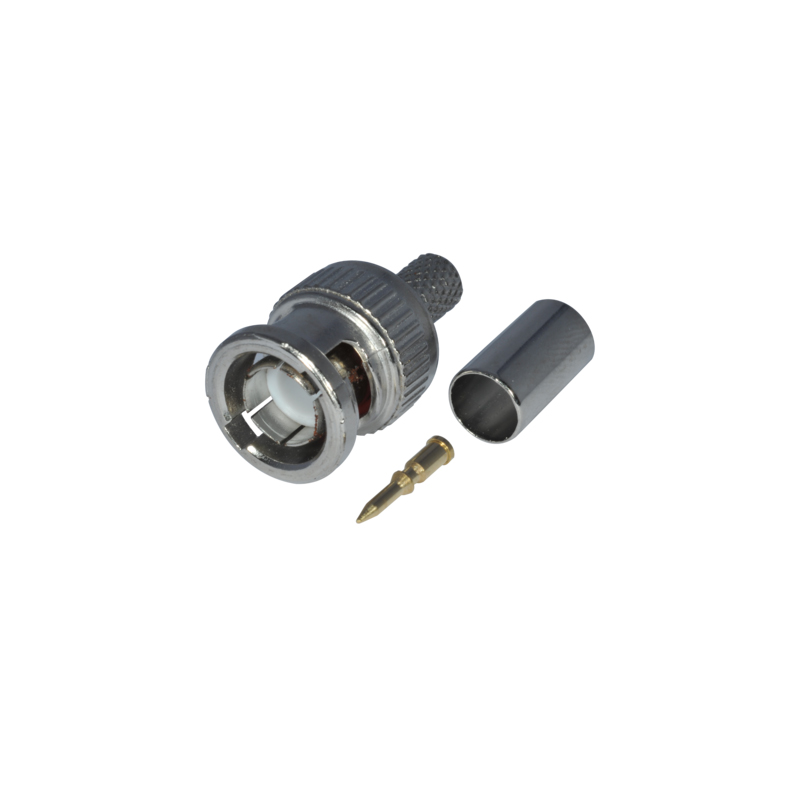 BNC à sertir gris - diamètre 80 - 30 pcs