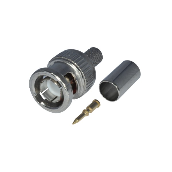 BNC à sertir gris - diamètre 61 - 30 pcs EOL