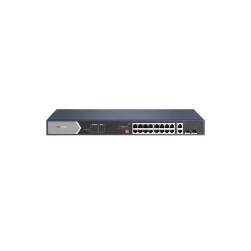 HIKVISION - DS-3E0520HP-E - Switch 16 ports PoE 90w Gigabit