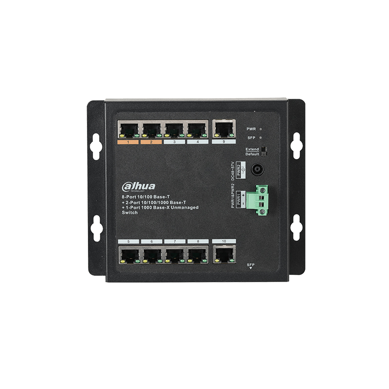 DAHUA - PFS3111-8ET-96-F - Switch 11 ports 8 ports PoE +extendeur