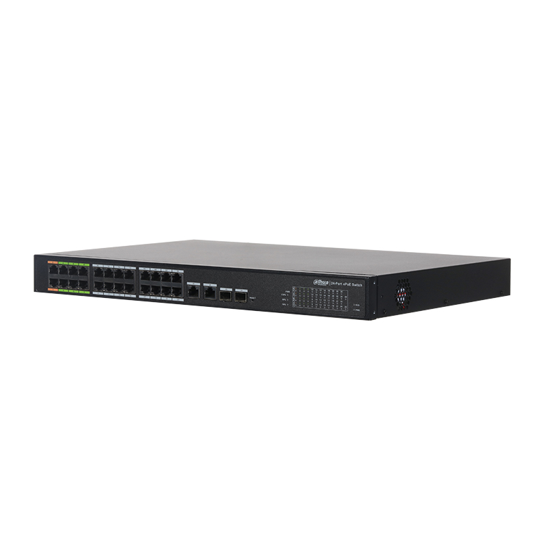 DAHUA - LR2226-24ET-360 - Switch 24 ports PoE/POC 10/100 360w - L2