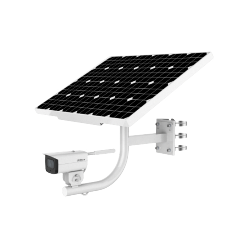 DAHUA - KIT/PFM378-B60-W - KIT IP solaire Tube 4G 2Mp FF2.8 IR50 IP67