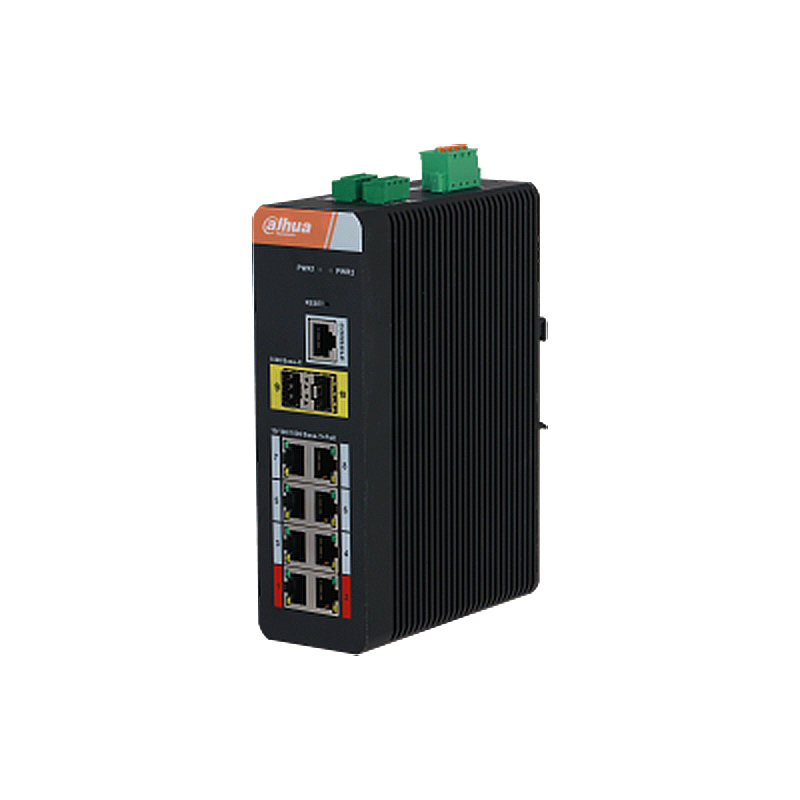 DAHUA - PFS4210-8GT-DP - Switch 8 ports PoE Giga + 2 ports SFP