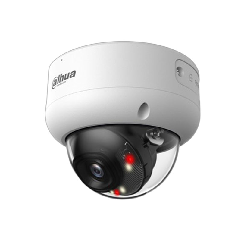 DAHUA - IPC-HDBW3649EP-S-IL-0280B - Dôme IP blanc - 6MP FF 2,8MM IR 3