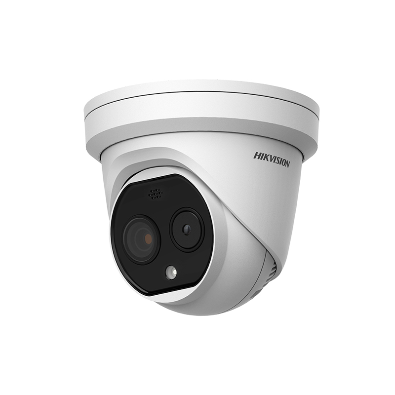 HIKVISION - DS-2TD1217-2/P - Dôme IP thermique 4Mp+160x120 IR15 PoE