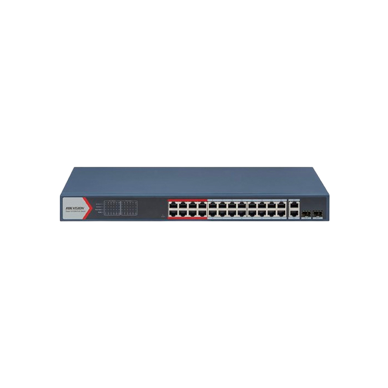 HIKVISION - DS-3E1326P - Switch manageable 24 ports 10/100 Mbps PoE