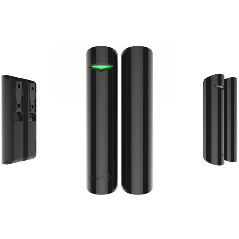 AJAX-Détecteur ouvert. magnétique ss fil capteur vibration incli Noir