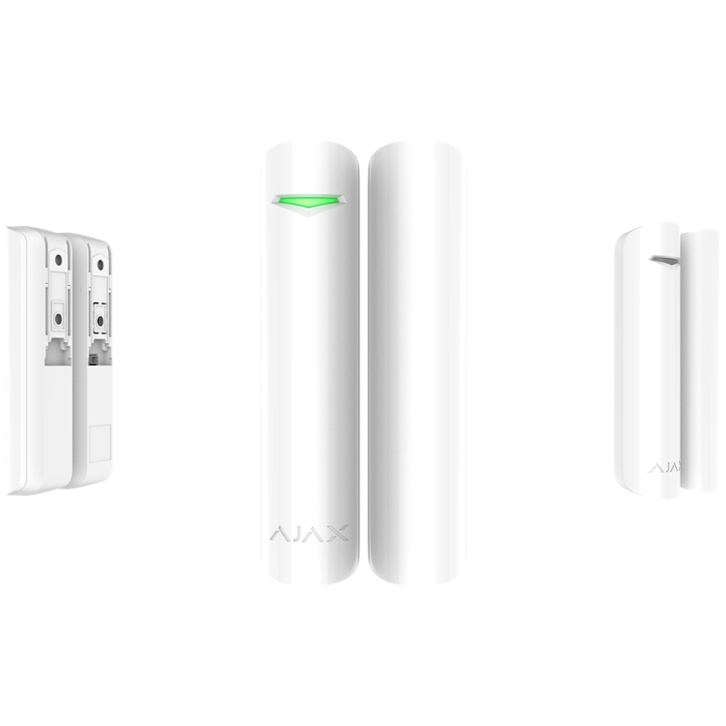 AJAX-Détecteur ouvert magnétique ss fil capteur vibration incli Blanc