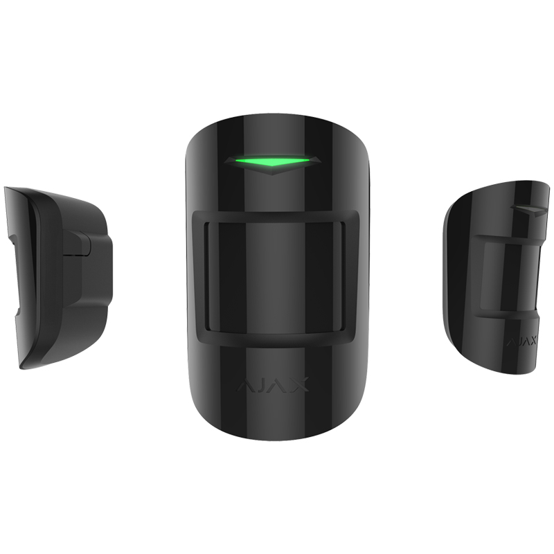 AJAX - Détecteur de mouv sans fil double technologie intérieur - Noir