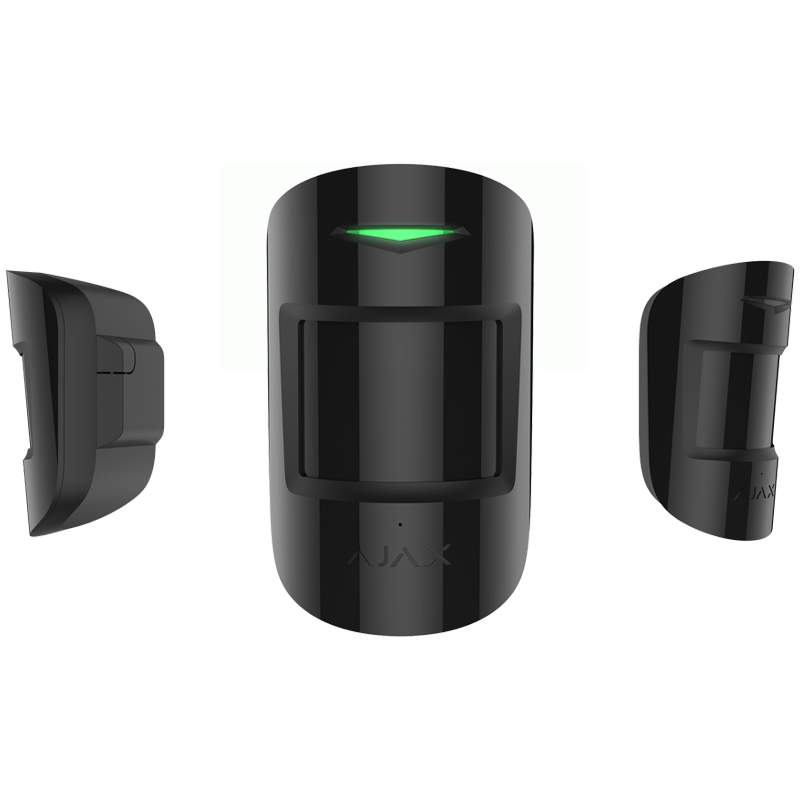 AJAX - Détecteur de bris de vitre&mouvement combinés sans fil - Noir