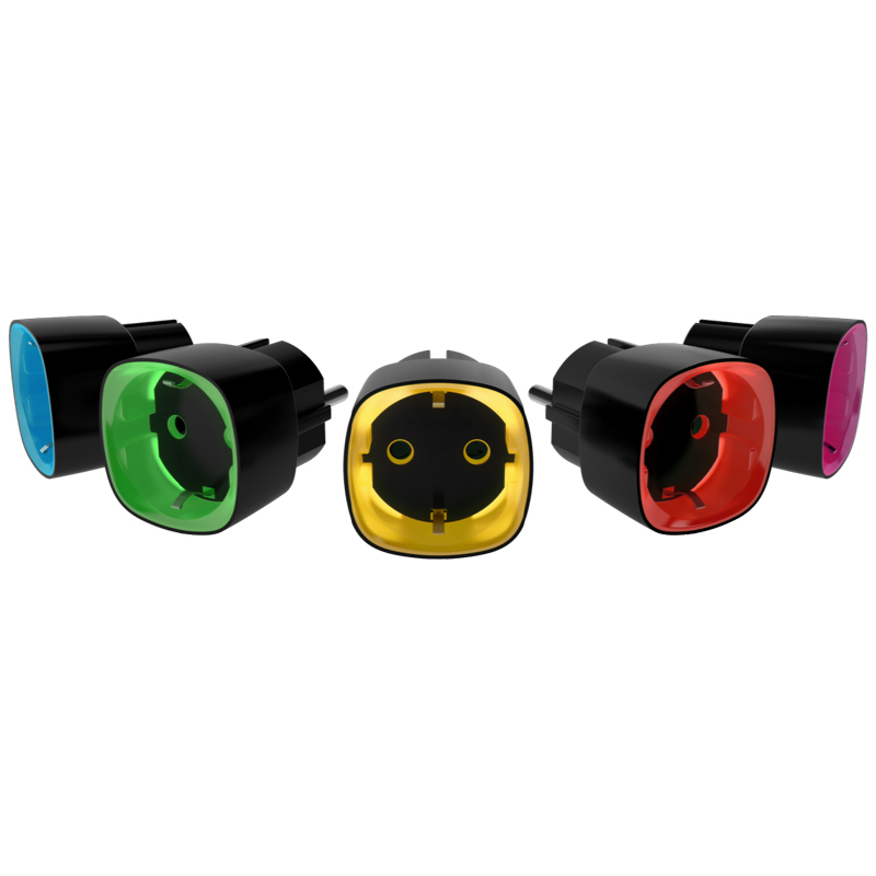 AJAX - Prise intelligente sans fil avec contrôle d'énergie - Noir