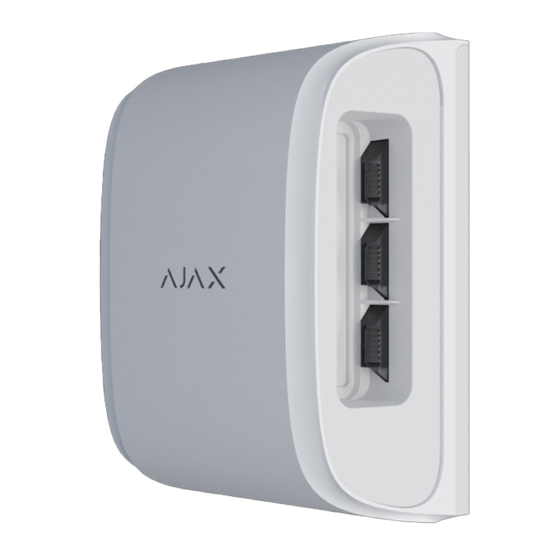 AJAX - Détecteur mouvement extérieur bidirectionnel type rideau Blanc