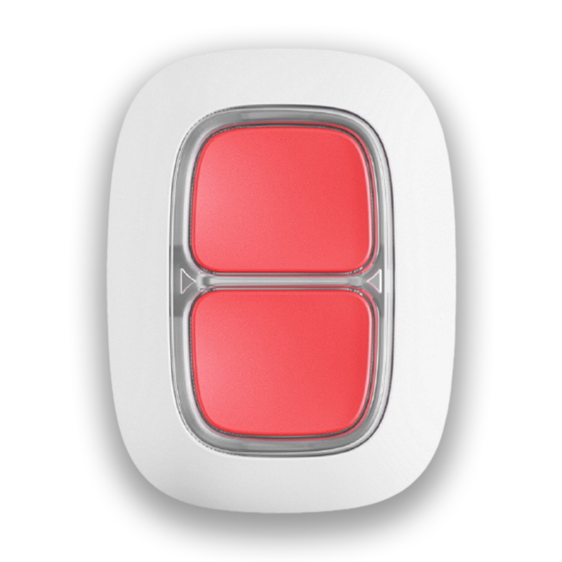 AJAX - Double bouton d'urgence sans fil - Blanc