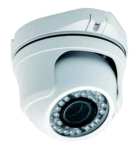 UPTEC VIEW - IP49-3P Caméra minidôme 3MP 2.8-12mm AF IVS POE LED-IR