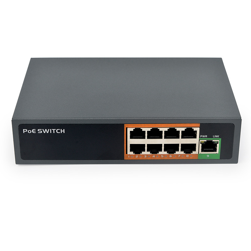 UPTEC VIEW - Switch PoE 8ports 104W 100Mb 100m-10Mb 250m+1P 100Mb EOL