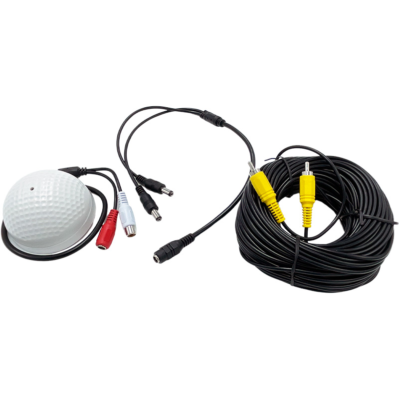 UPTEC VIEW - Câble 20m audio avec module MICRO et Alim HDcoax