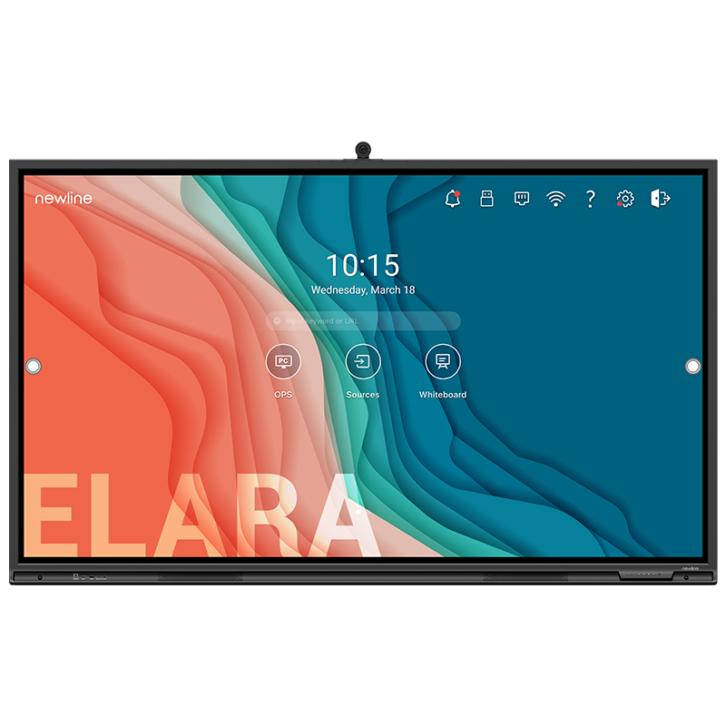 NEWLINE -TT-8622Q- Ecran 86" 4K tactile 400cd/m² caméra micro Android