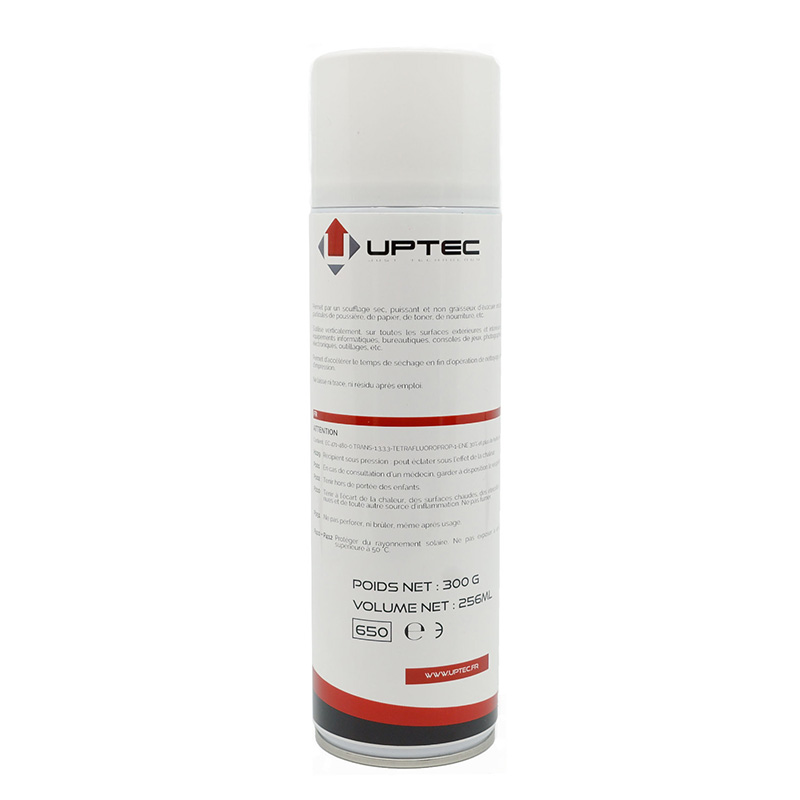 UPTEC - Gaz Dépoussiérant multipositions 650/256ml 300g - NPR