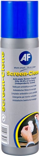 AF - Screen-Clene, Vaporisateur pour écrans et surface en verre 250ml