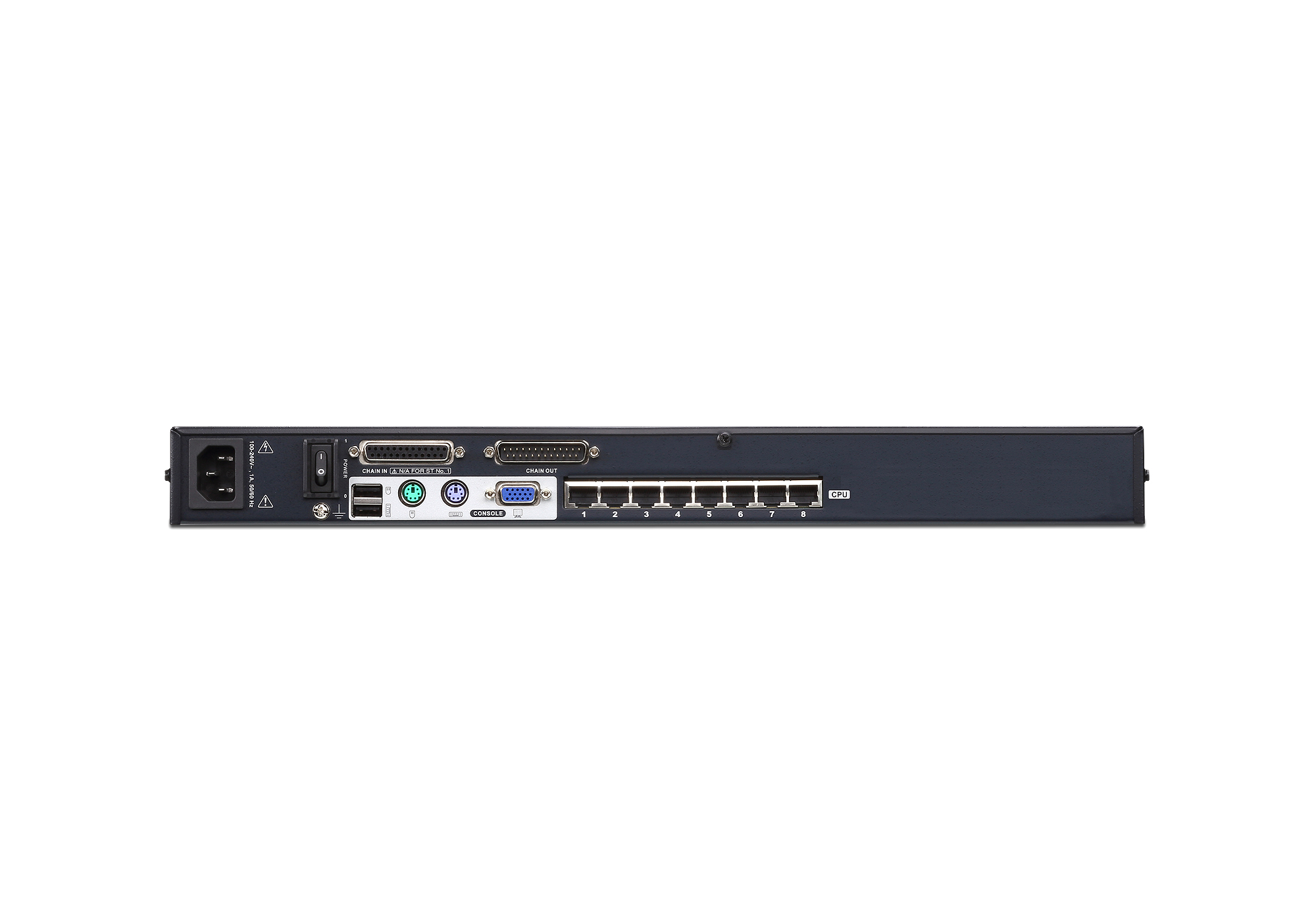 ATEN - KH1508A - Commutateur KVM (DP, HDMI, DVI, VGA) Cat5 8 ports