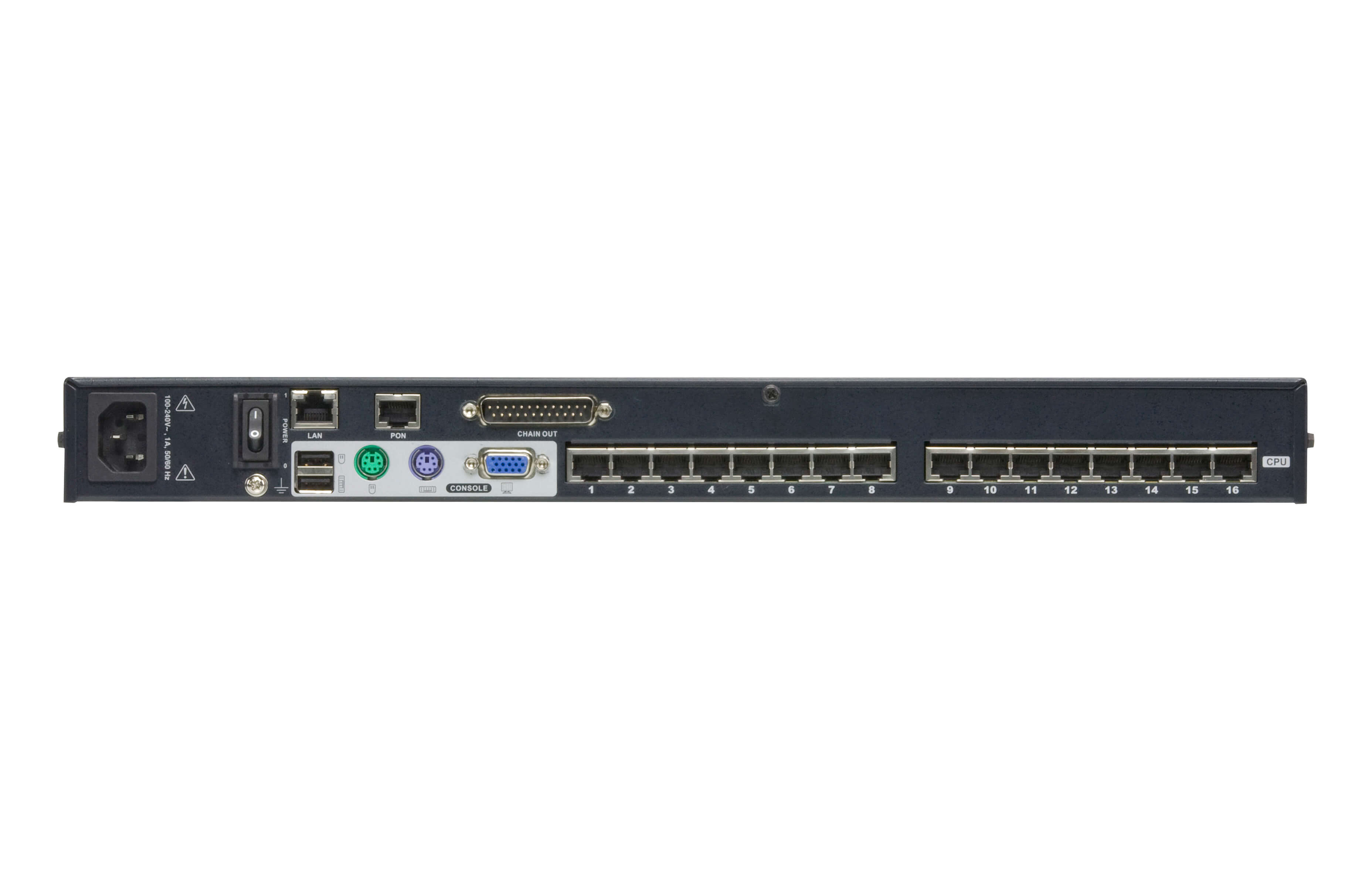 ATEN - KH1516AI - Commutateur KVM - 16 ports Cat5 sur IP partage L/D