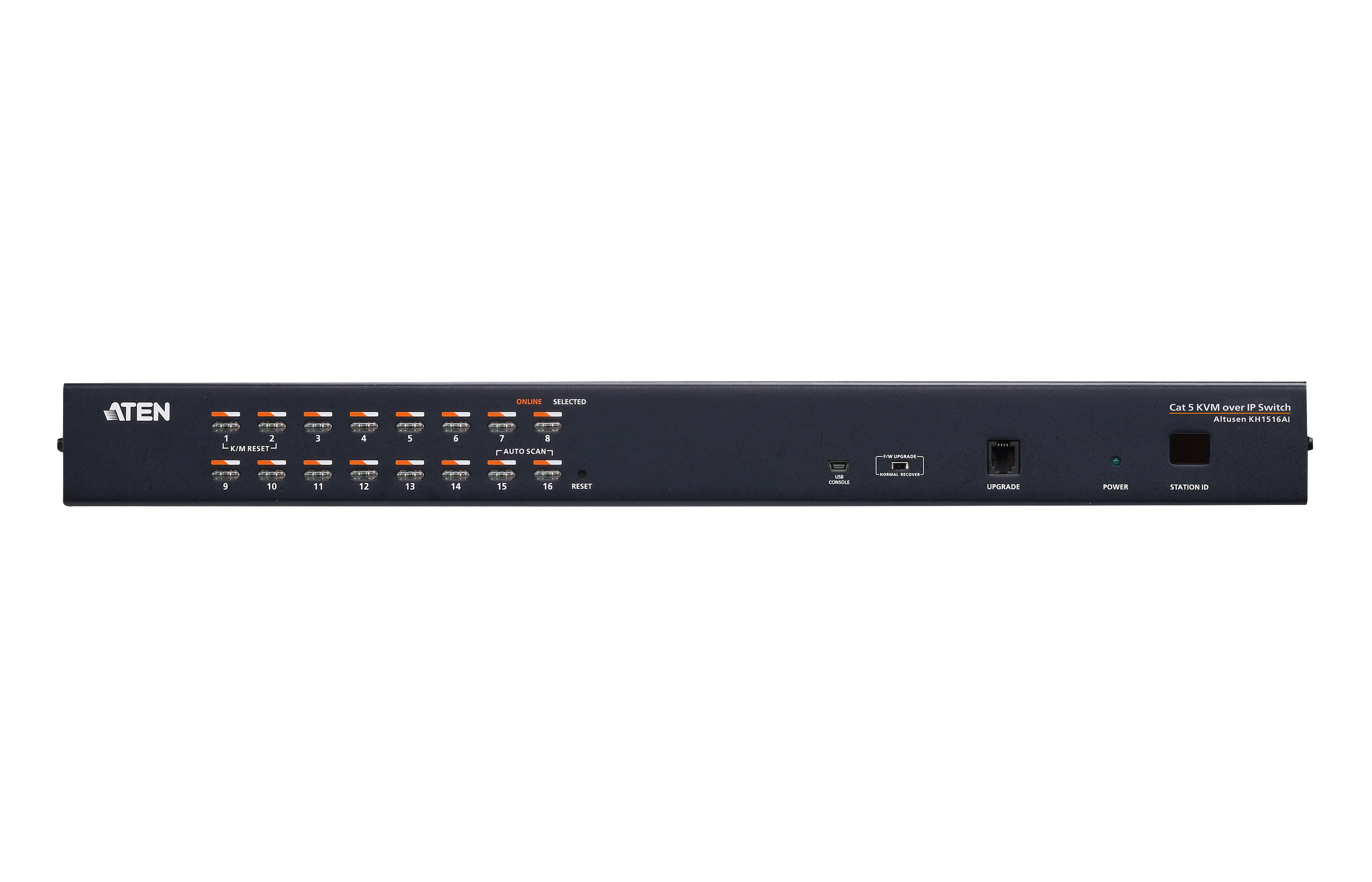 ATEN - KH1516AI - Commutateur KVM - 16 ports Cat5 sur IP partage L/D