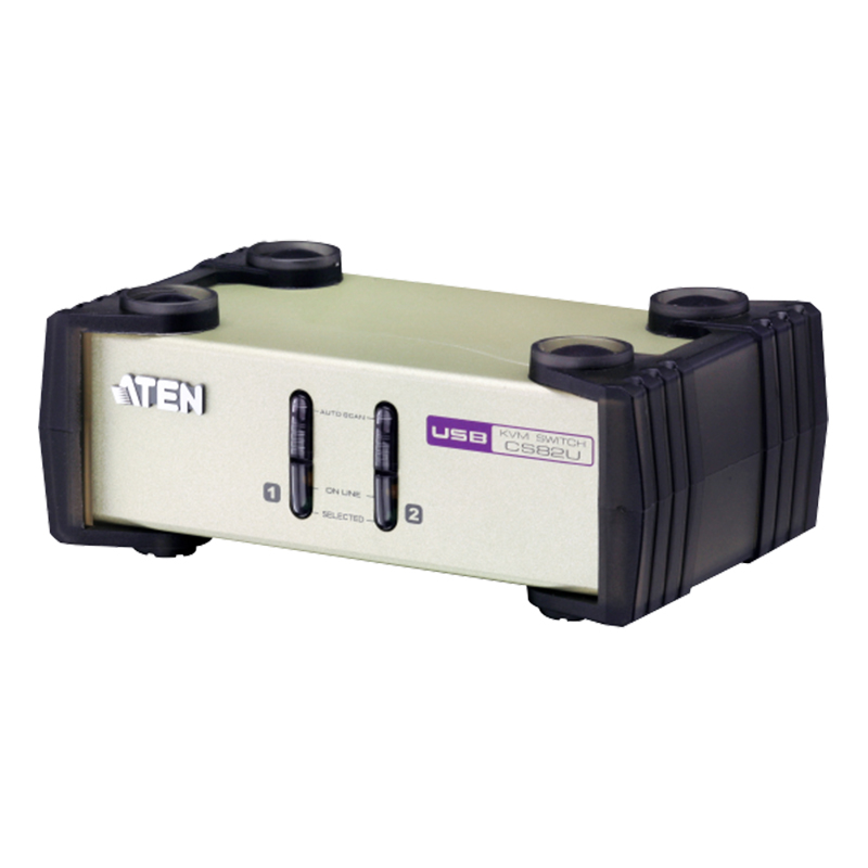ATEN - CS82U-AT - Commutateur KVM interface PS/2 & USB +câbles NPR