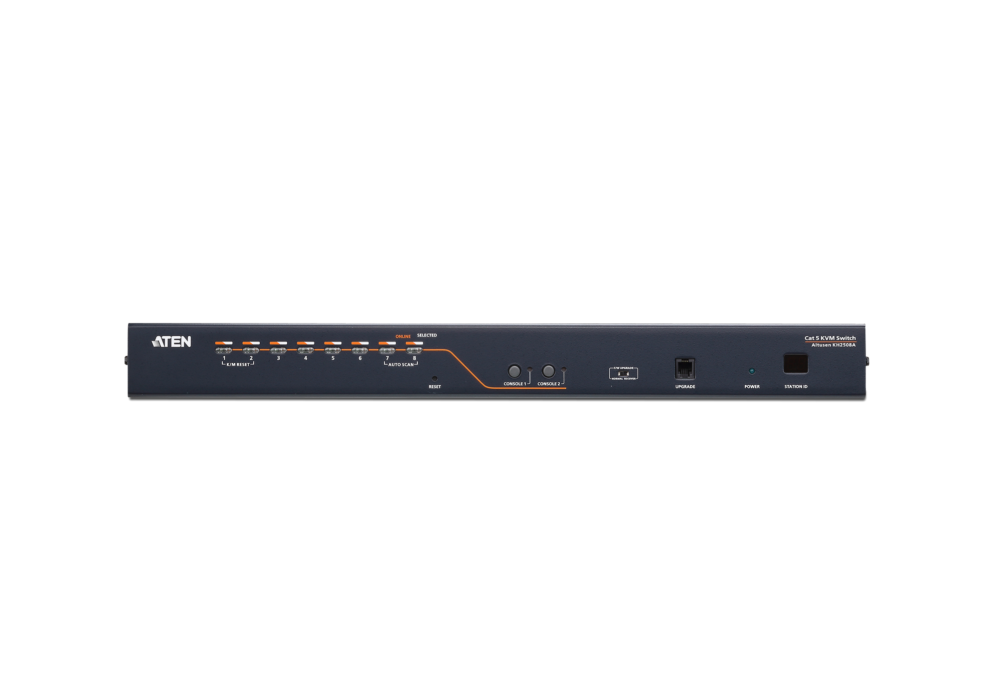 ATEN KH2508A Commutateur KVM (DP,HDMI,DVI,VGA) Cat5 8ports 2 consoles