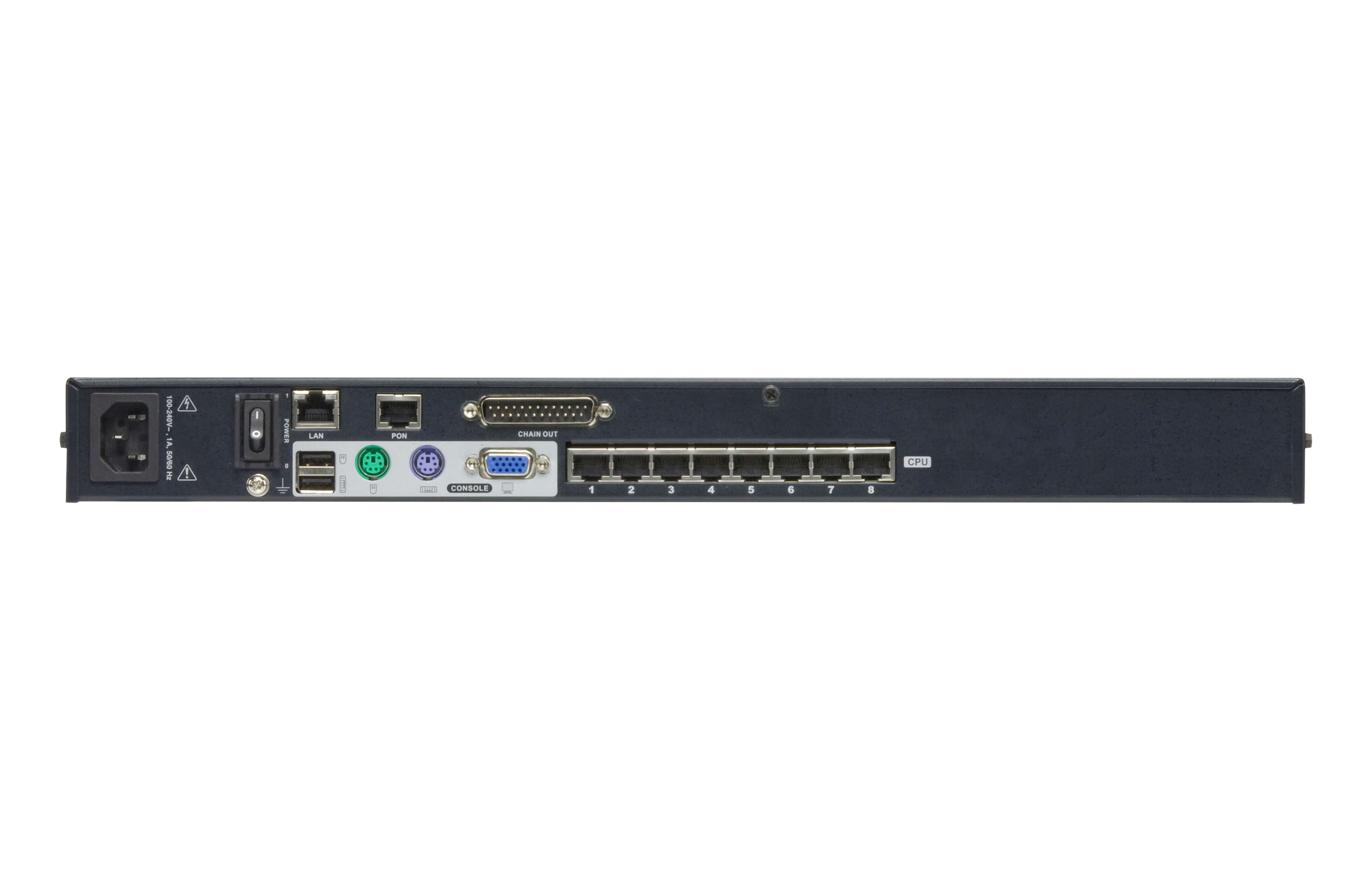 ATEN - KH1508AI - Commutateur KVM 8 ports Cat5 sur IP - partage L/D