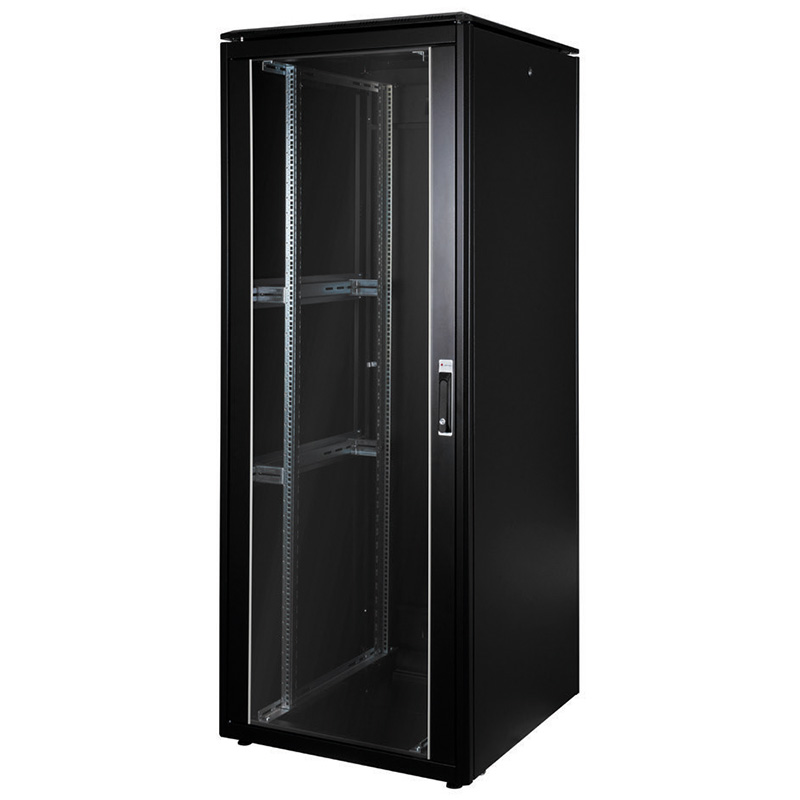 UPTEC v2 - Baie KIT 19" 42U 800x800 (charge 800Kg) porte AV vitrée