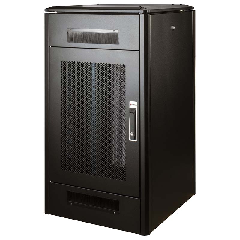 UPTEC v2 - Baie 19" 22U 600x600 (600Kg) Portes AV & AR perforées