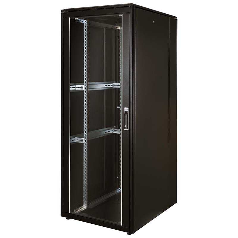 UPTEC v2 - Baie 19" 42U 800x1000 (charge 800Kg) porte AV vitrée