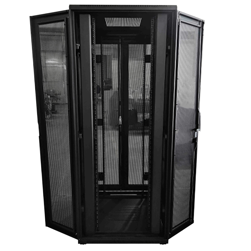 UPTEC - Baie 19" 42U 800x1000 portes AV & AR double perforées