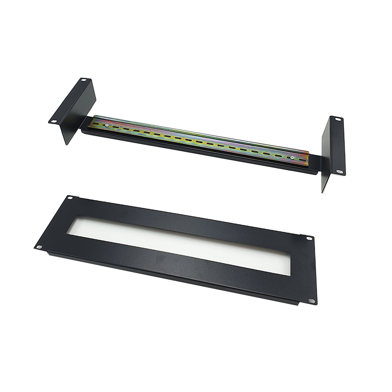 UPTEC - Support 19" rail DIN 3U avec face modulaire