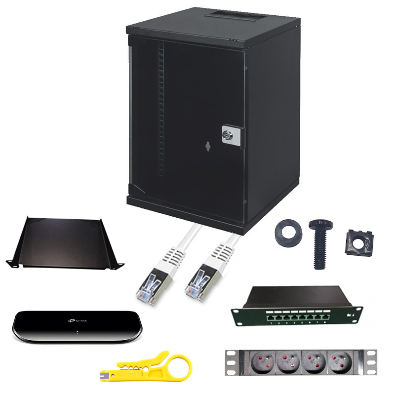 Solution Coffret 10" 9U composé de :