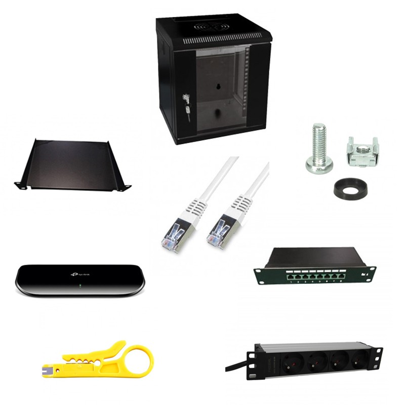 Solution Coffret 10" 9U composé de :