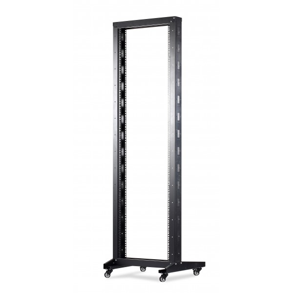 UPTEC - Bâti rack 42U (baie) - 2 montants 19" - 300kg max - mobile