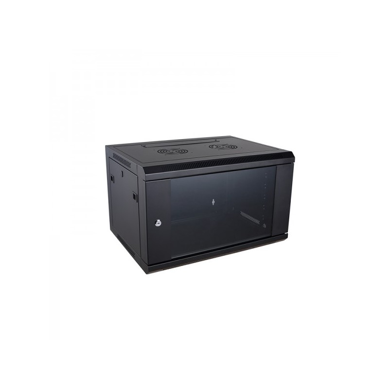 UPTEC - Coffret 19" 9U 300mm avec panneaux amovibles